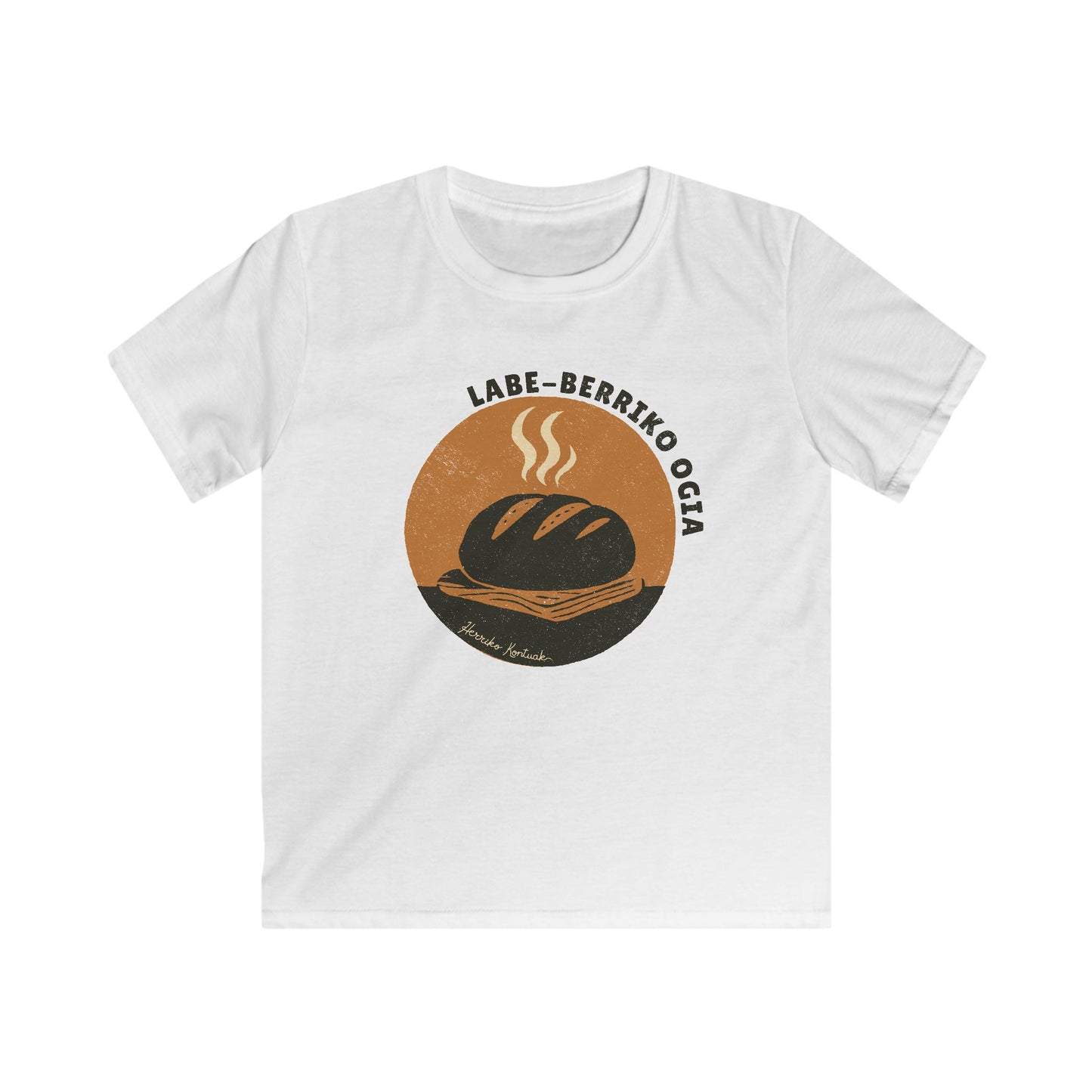 π¦π»π§π» Haurrentzako Kamiseta - Labe-berriko ogia