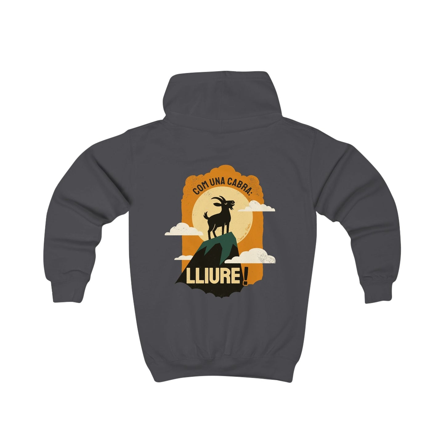 π¦π»π§π» Sudadera Infantil - Com una Cabra