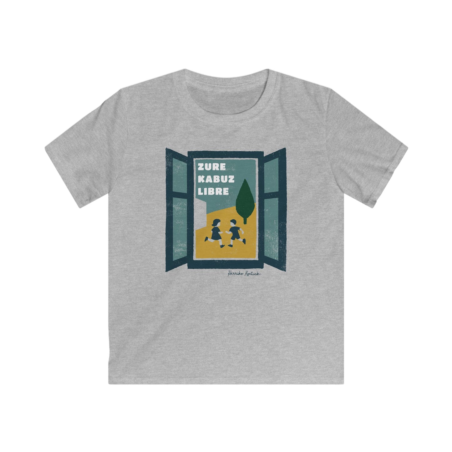 π¦π»π§π» Haurrentzako Kamiseta - Zure Kabuz Libre