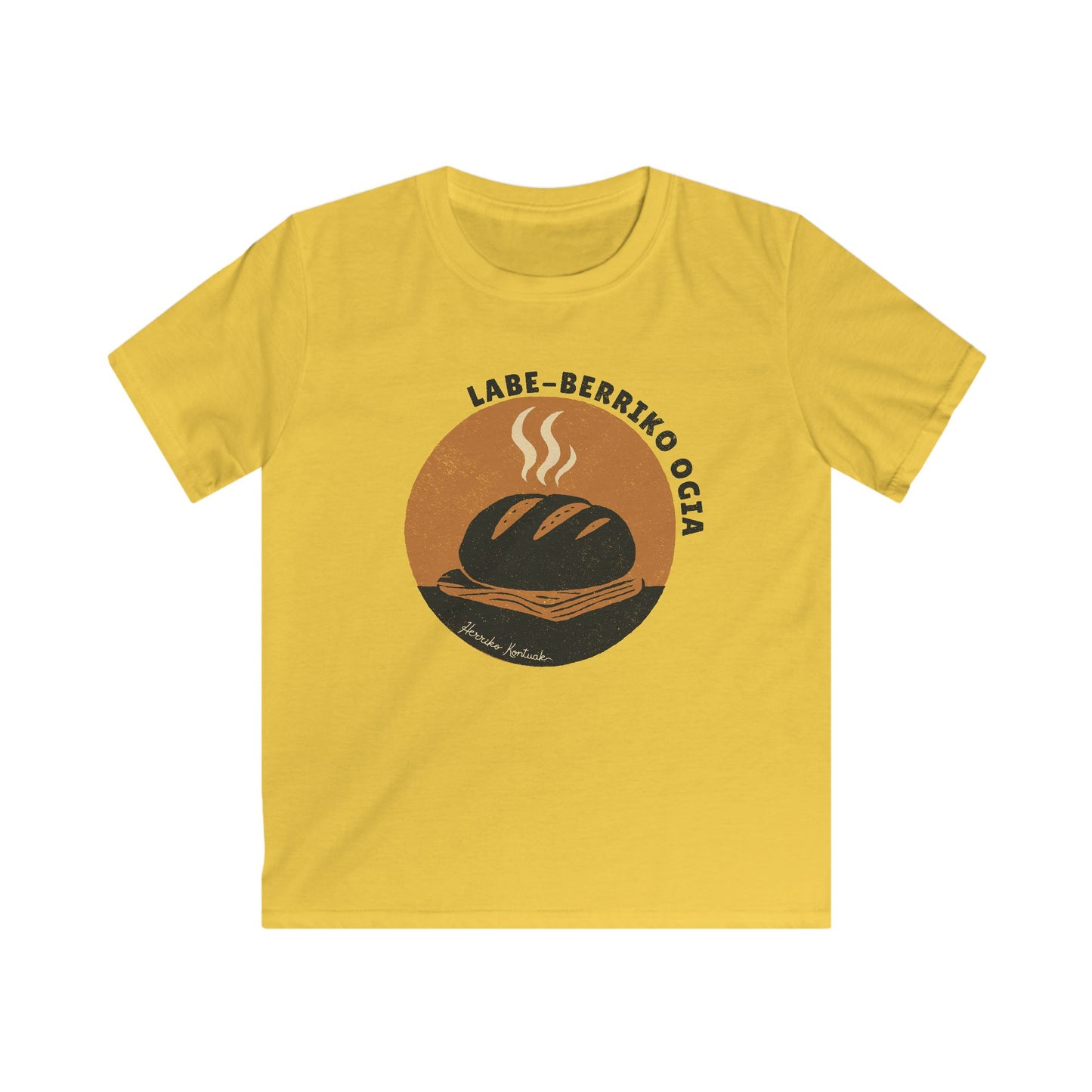 👦🏻👧🏻 Haurrentzako Kamiseta - Labe-berriko ogia