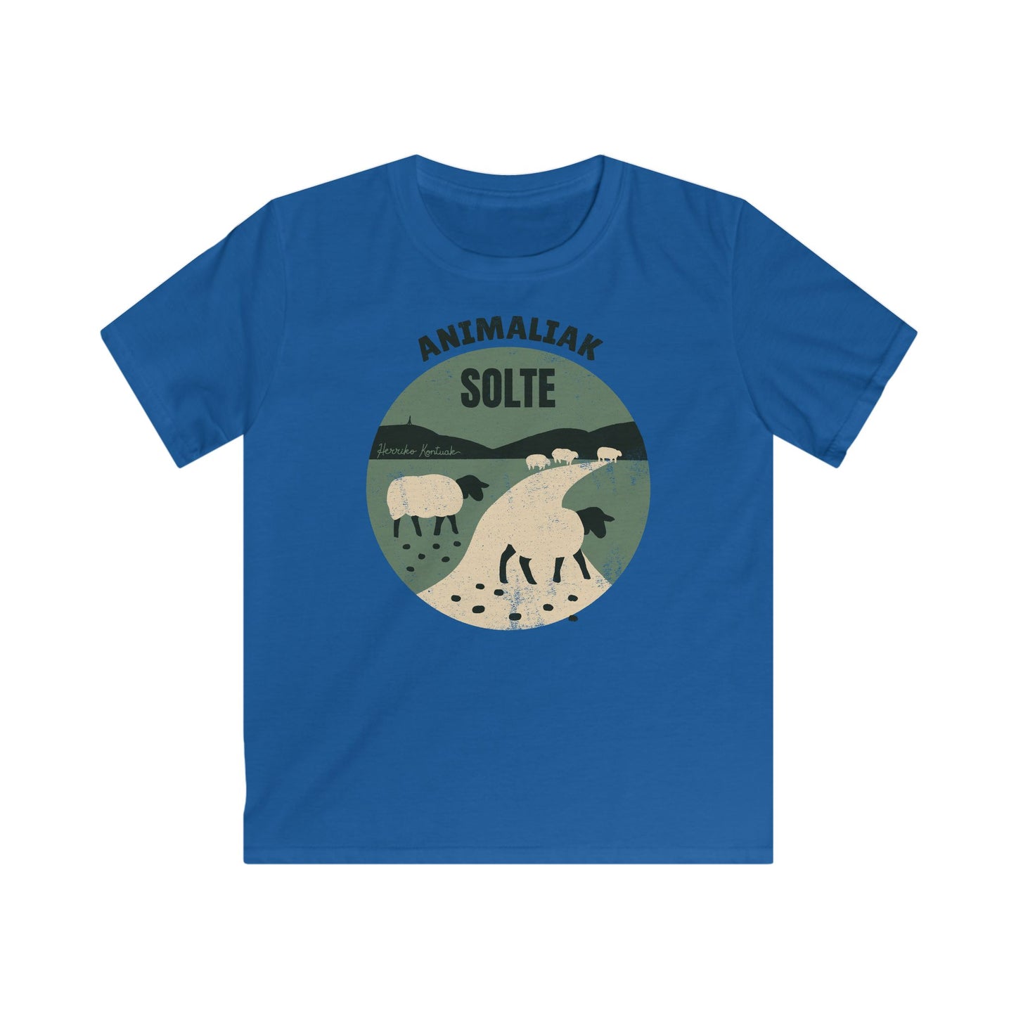 👦🏻👧🏻 Haurrentzako Kamiseta -  Animaliak Solte