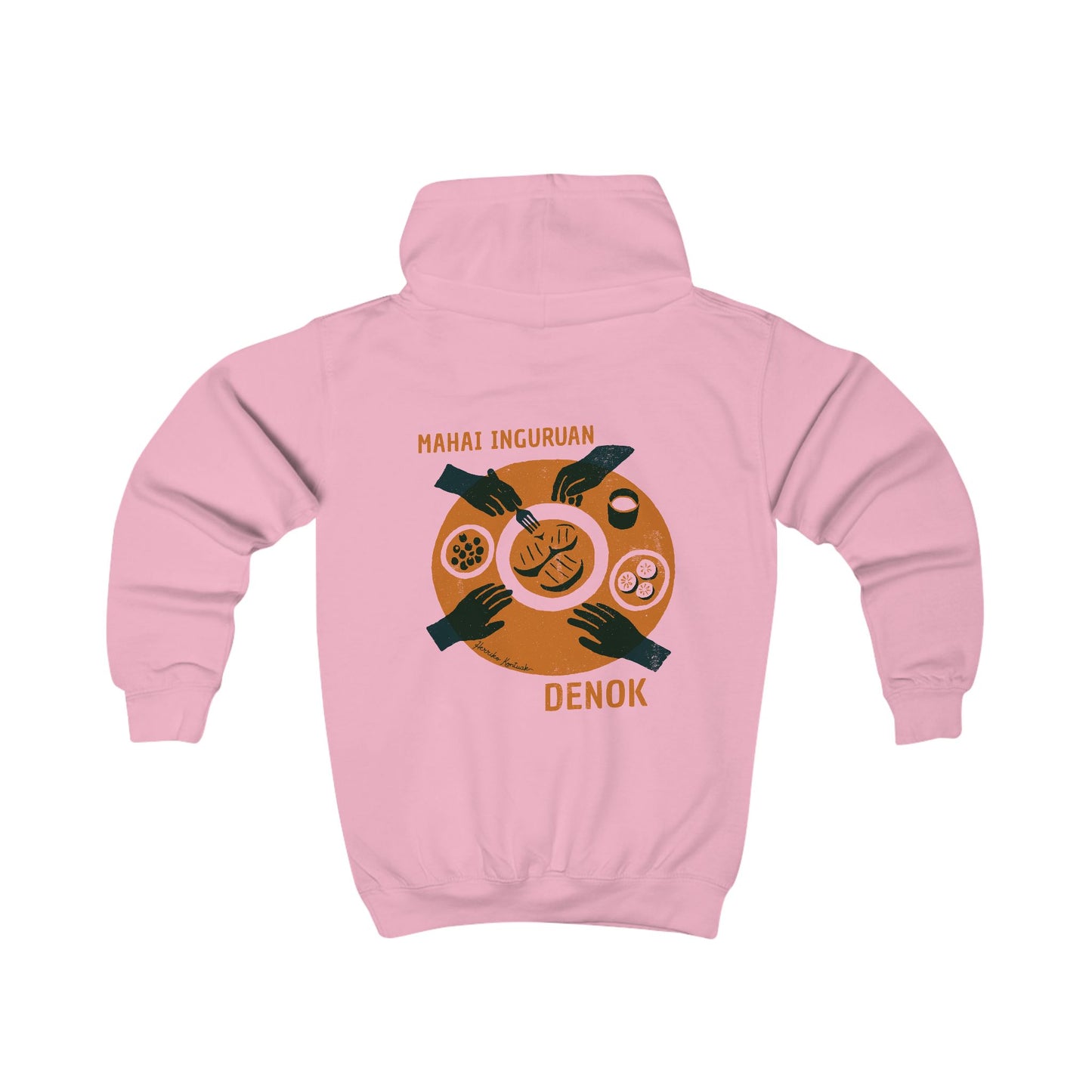 👦🏻👧🏻 Haurrentzako txanodun sudadera - Mahai Inguruan, Denok