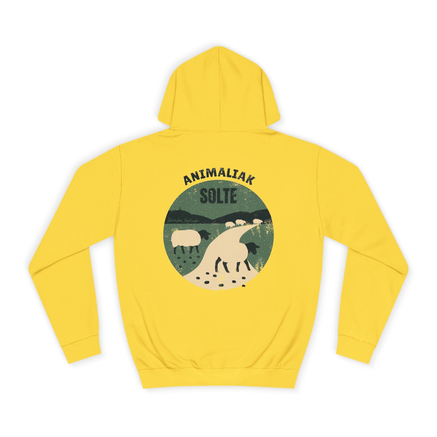 Animaliak Solte - Unisex Txanodun Sudadera