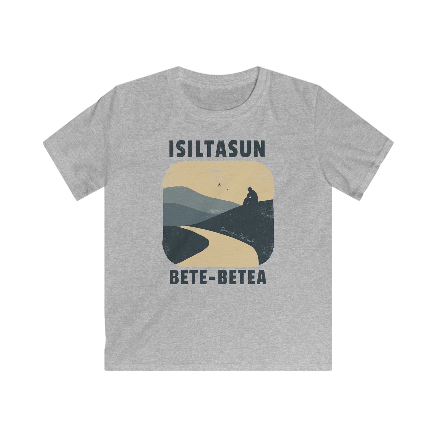 👦🏻👧🏻 Haurrentzako Kamiseta - Isiltasun bete-betea