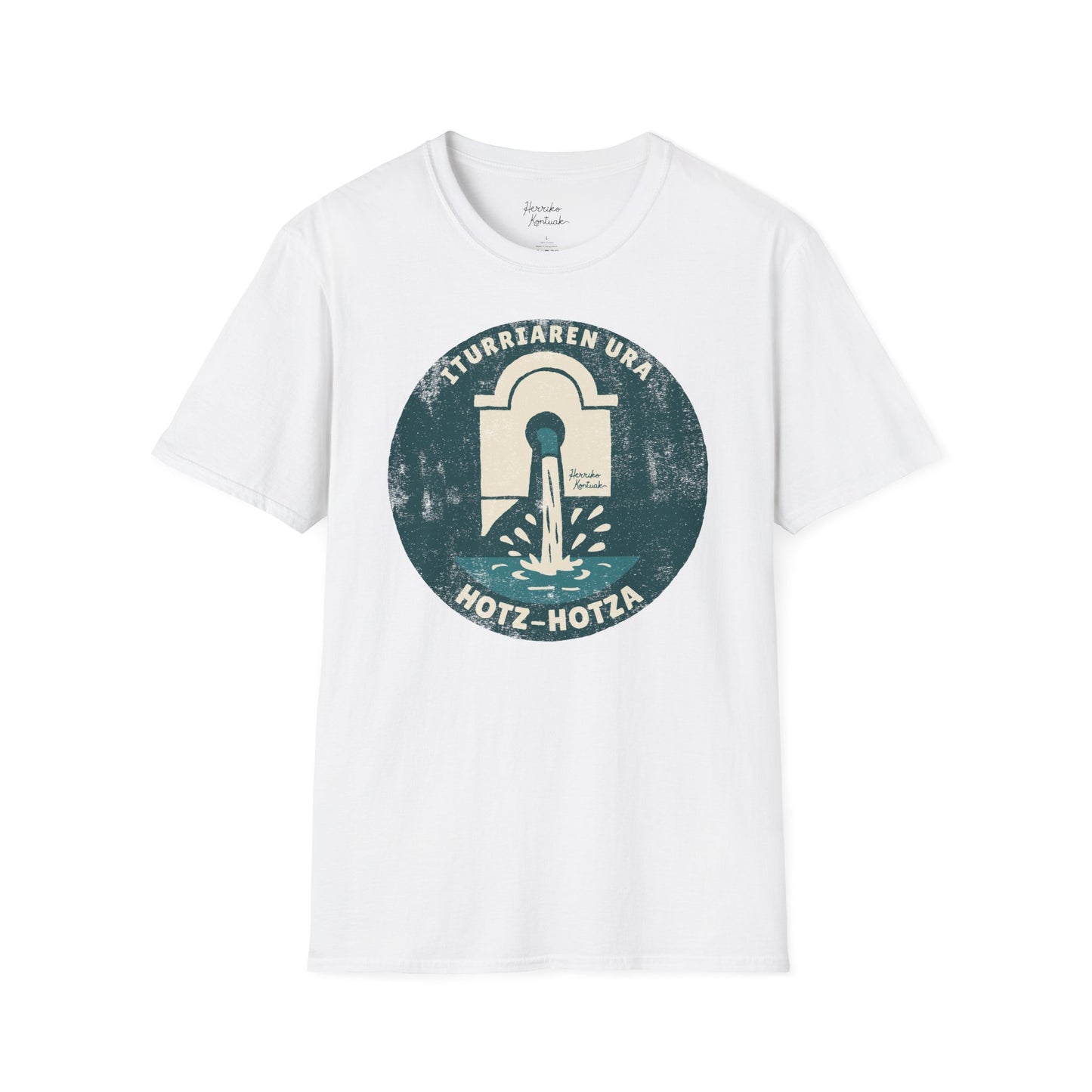 Iturriaren ura hotz-hotza - Unisex Kamiseta