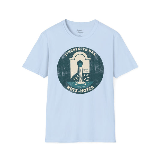 Iturriaren ura hotz-hotza - Unisex Kamiseta