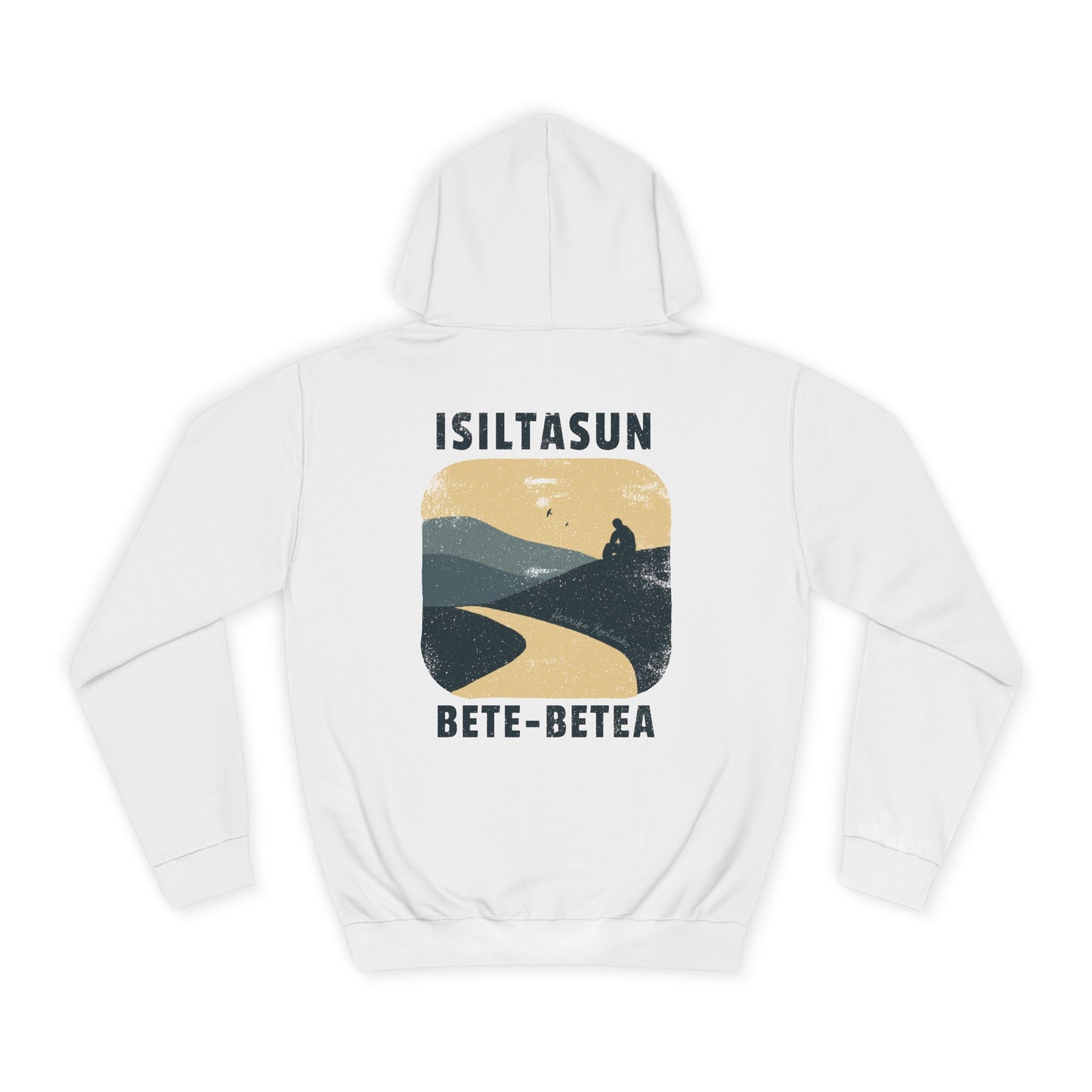Isiltasun bete-betea - Unisex Txanodun Sudadera