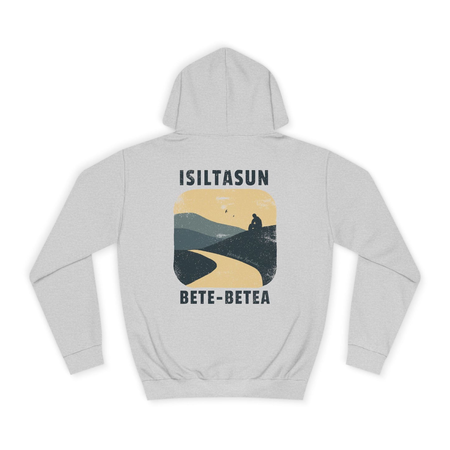 Isiltasun bete-betea - Unisex Txanodun Sudadera