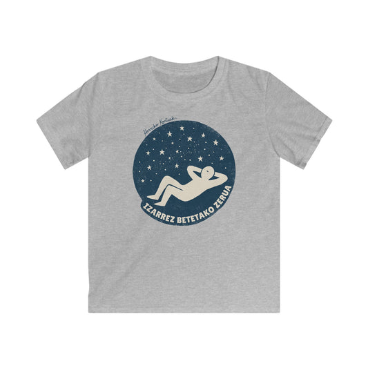 👦🏻👧🏻 Haurrentzako Kamiseta - Izarrez betetako zerua