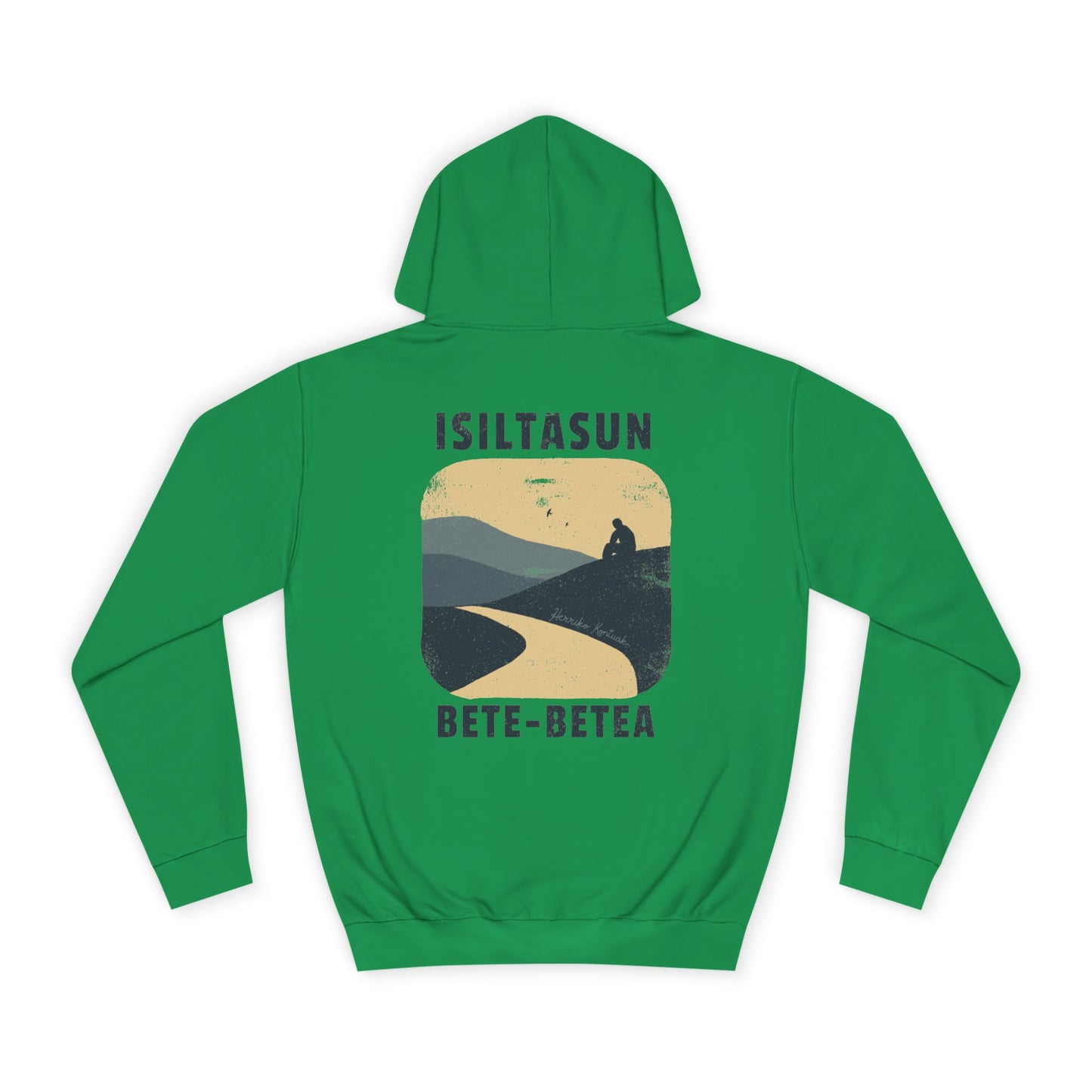 Isiltasun bete-betea - Unisex Txanodun Sudadera