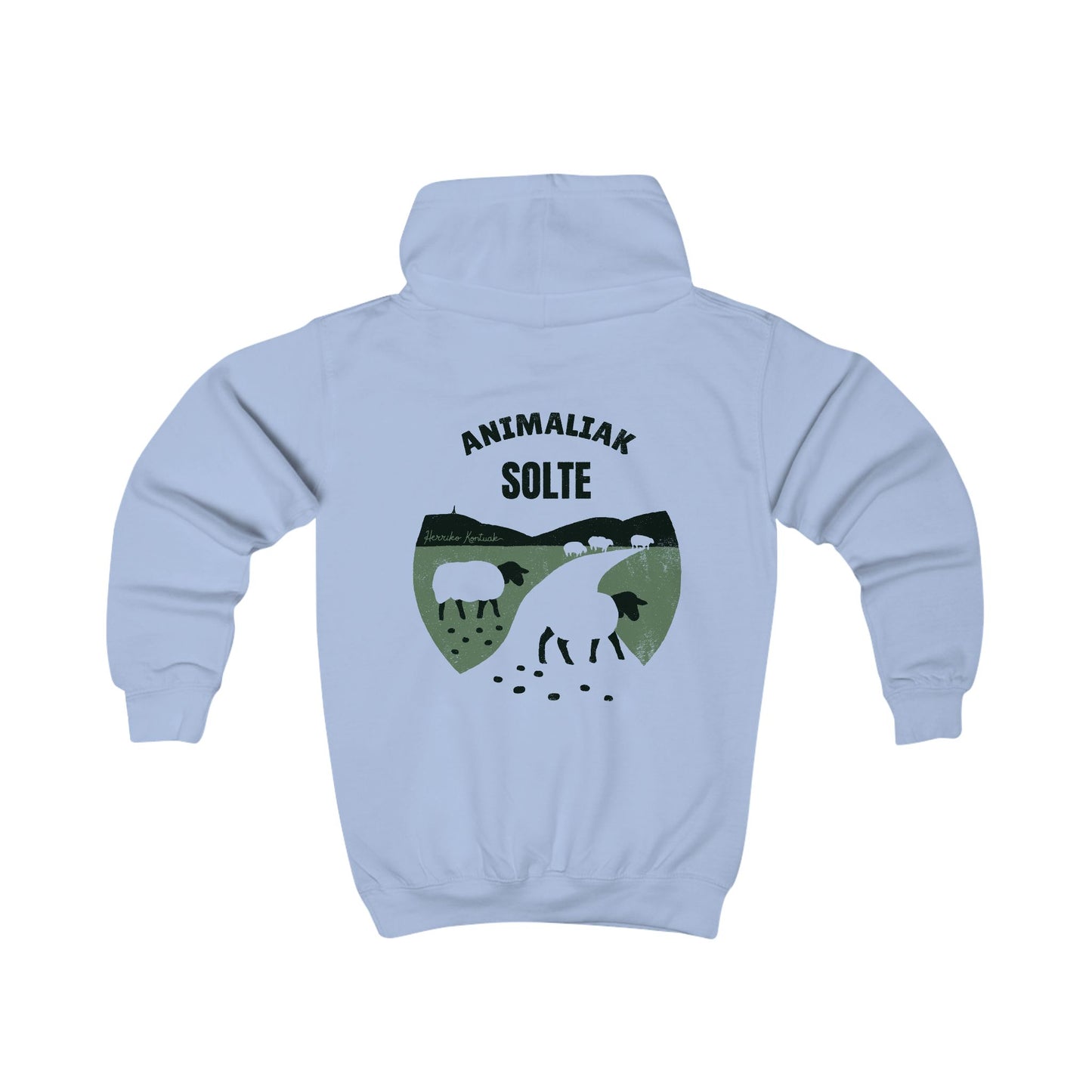 👦🏻👧🏻 Haurrentzako txanodun sudadera -  Animaliak Solte