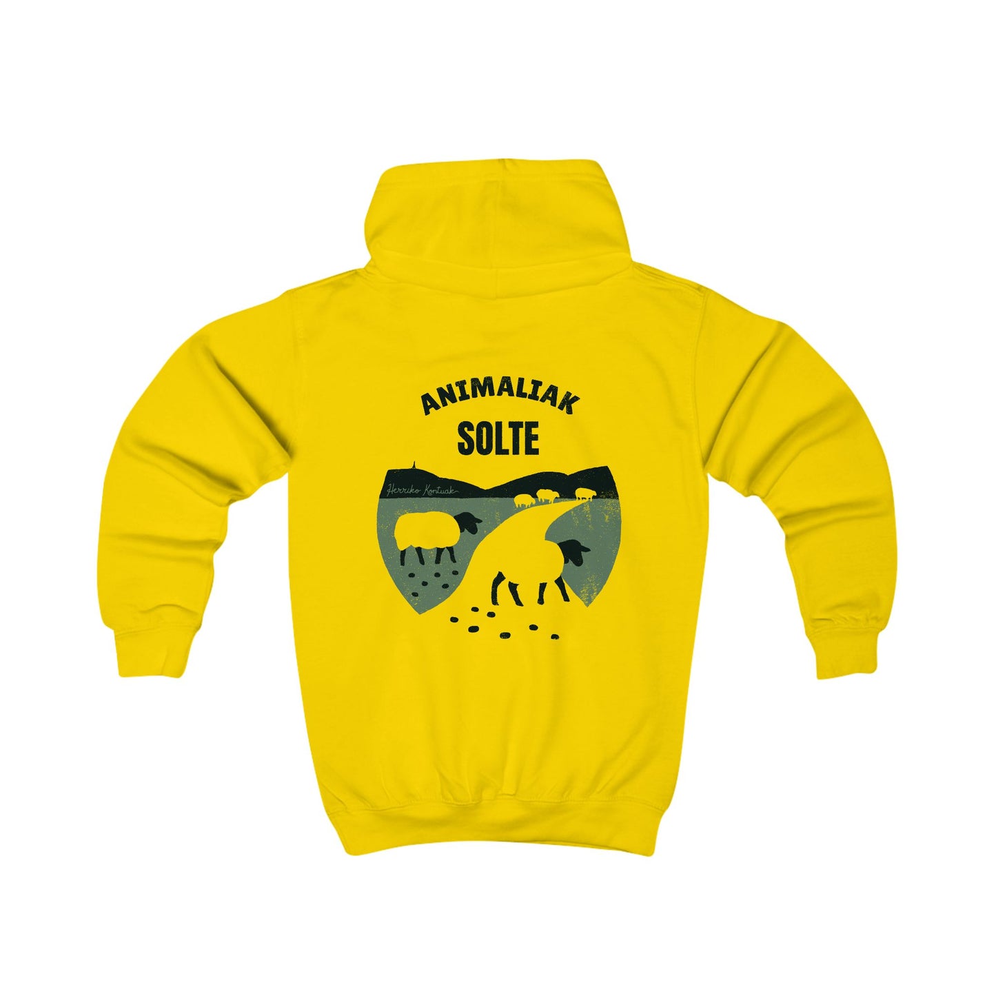 👦🏻👧🏻 Haurrentzako txanodun sudadera -  Animaliak Solte