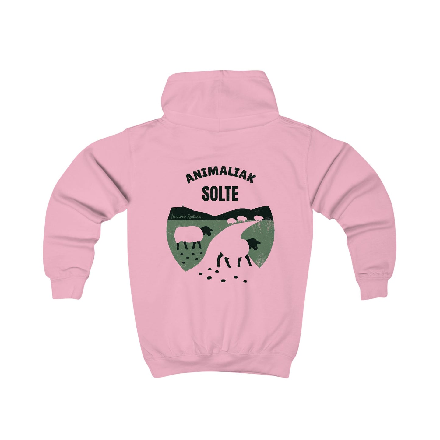 👦🏻👧🏻 Haurrentzako txanodun sudadera -  Animaliak Solte
