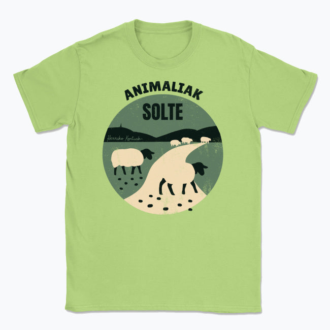 Animaliak Solte - Unisex Kamiseta
