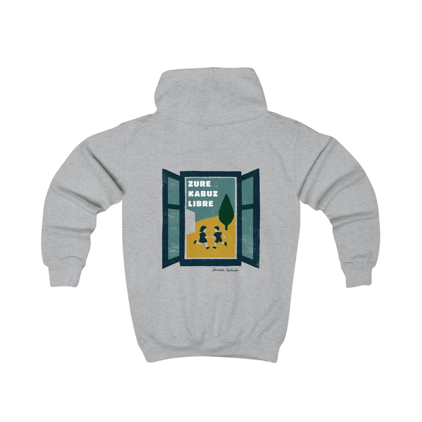 👦🏻👧🏻 Haurrentzako txanodun sudadera - Zure Kabuz Libre