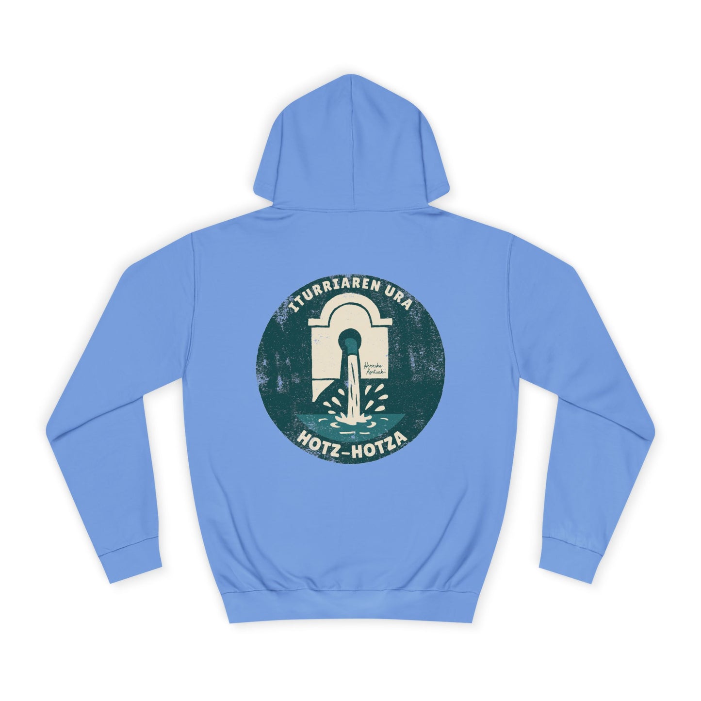Iturriaren ura hotz-hotza - Unisex Txanodun Sudadera
