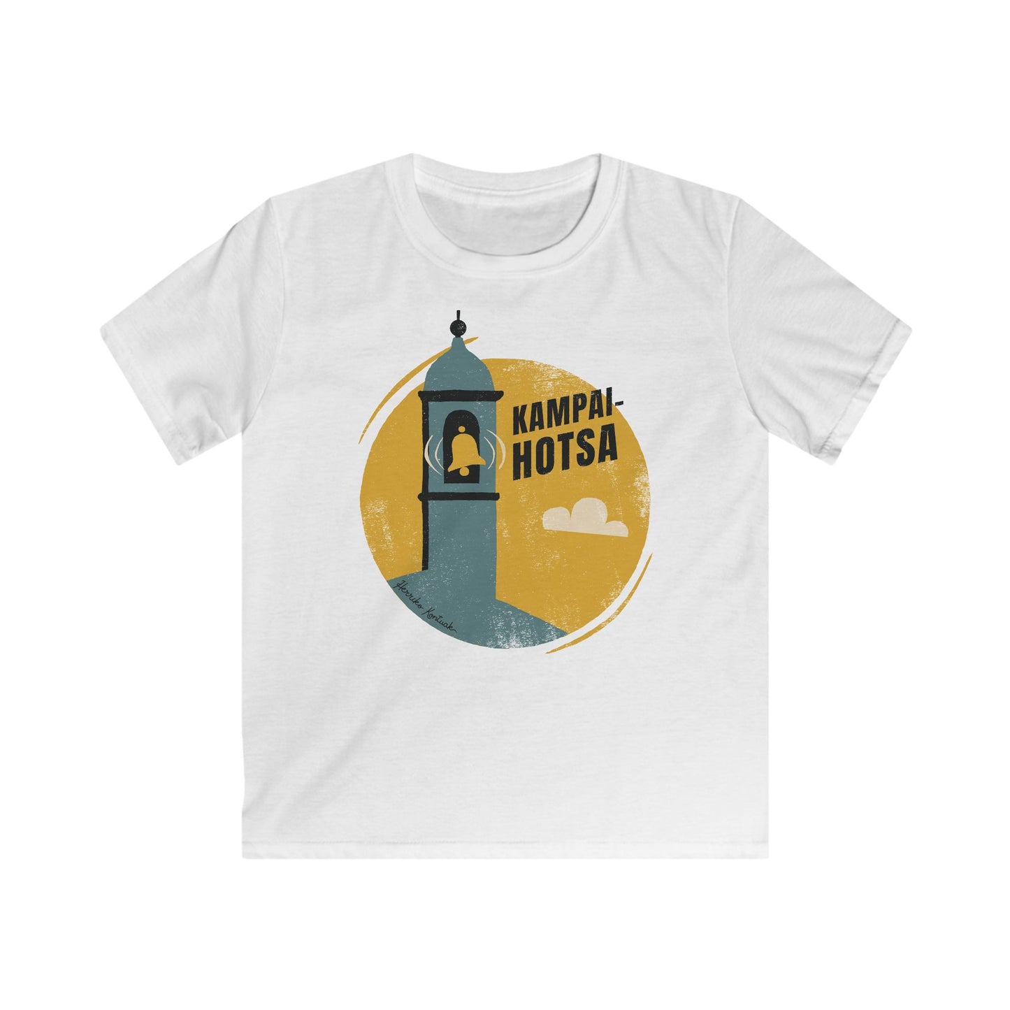 👦🏻👧🏻 Haurrentzako Kamiseta - Kampai-Hotsa