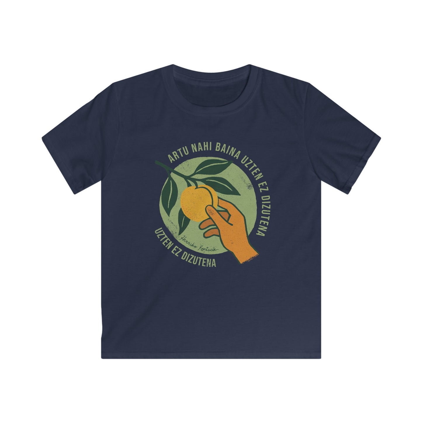 👦🏻👧🏻 Haurrentzako Kamiseta - Artu Nahi Baina Uzten ez Dizutena