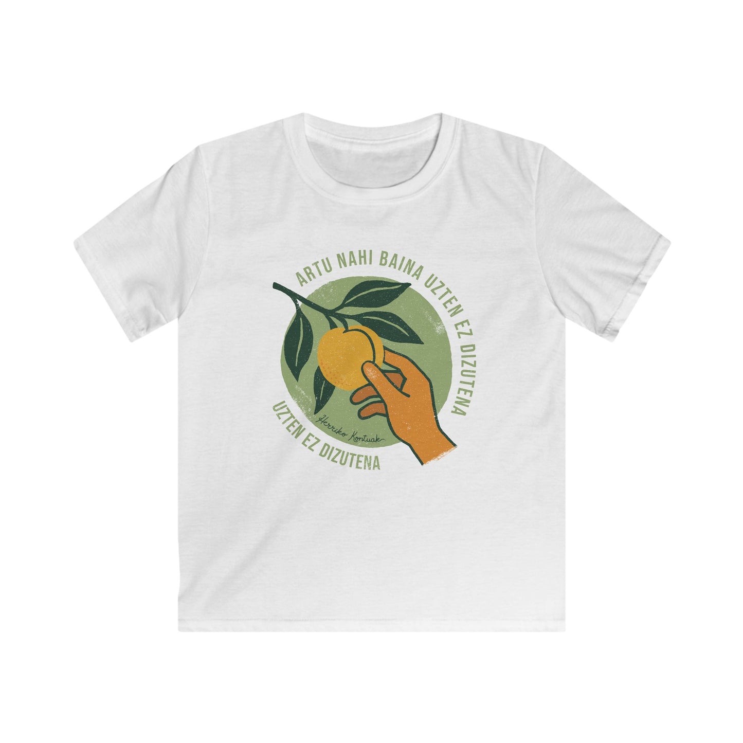 👦🏻👧🏻 Haurrentzako Kamiseta - Artu Nahi Baina Uzten ez Dizutena