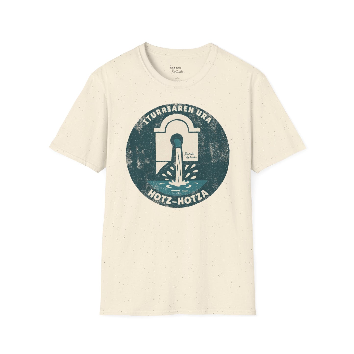 Iturriaren ura hotz-hotza - Unisex Kamiseta