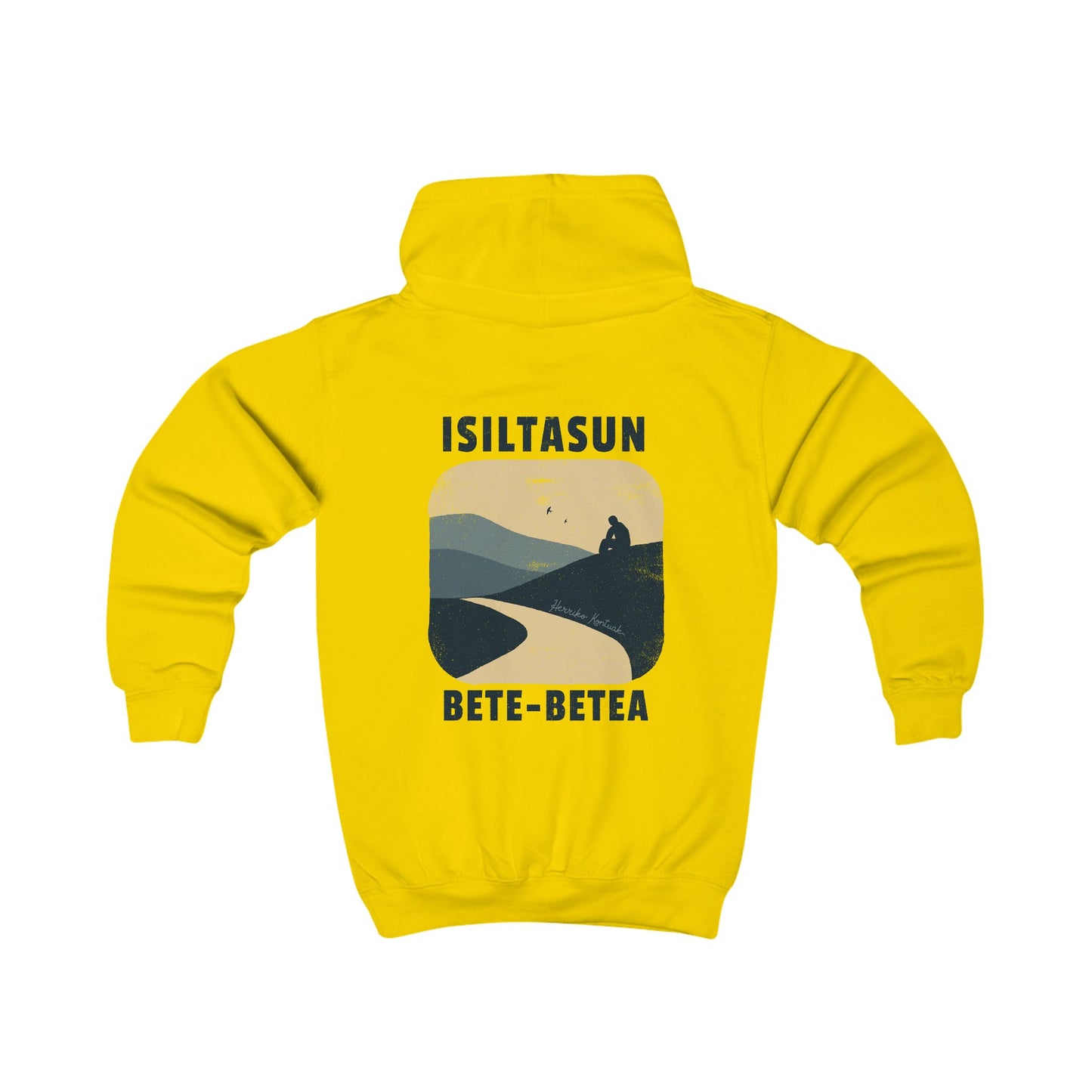 👦🏻👧🏻 Haurrentzako txanodun sudadera - Isiltasun bete-betea