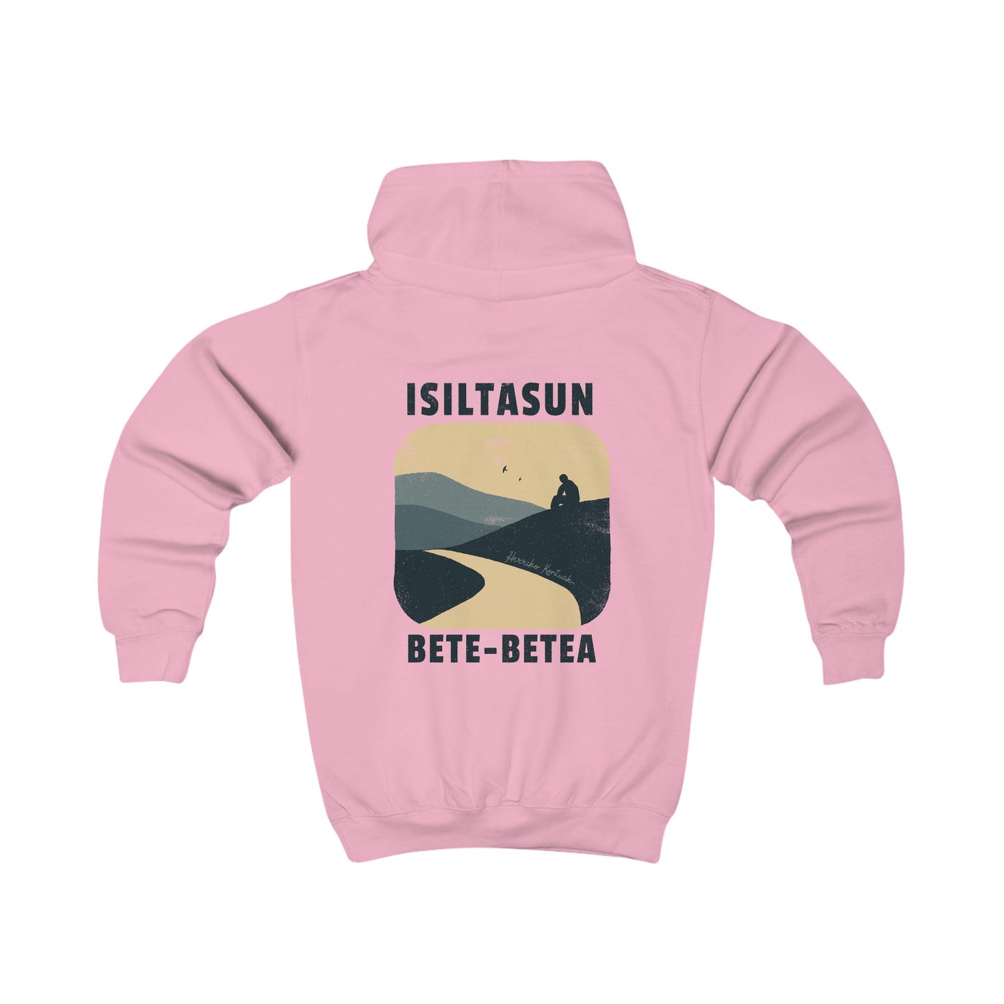 👦🏻👧🏻 Haurrentzako txanodun sudadera - Isiltasun bete-betea