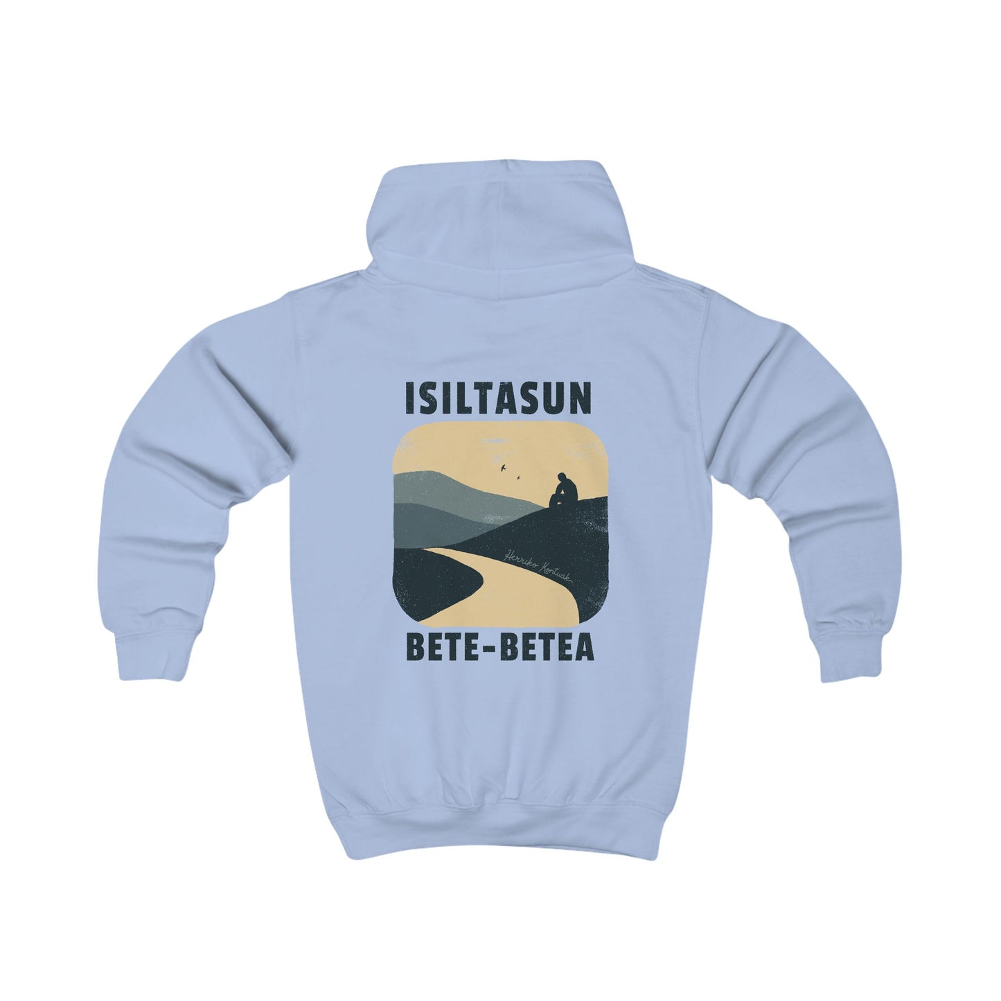 👦🏻👧🏻 Haurrentzako txanodun sudadera - Isiltasun bete-betea