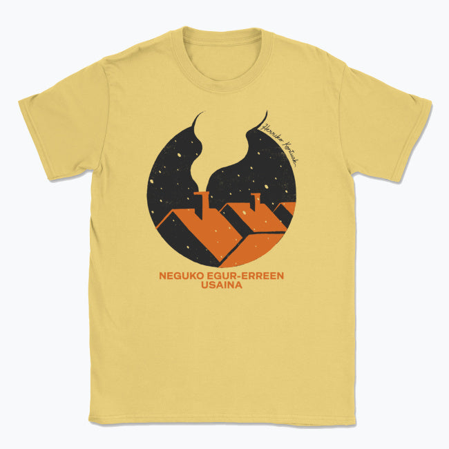 Neguko egur-erreen usaina - Unisex Kamiseta