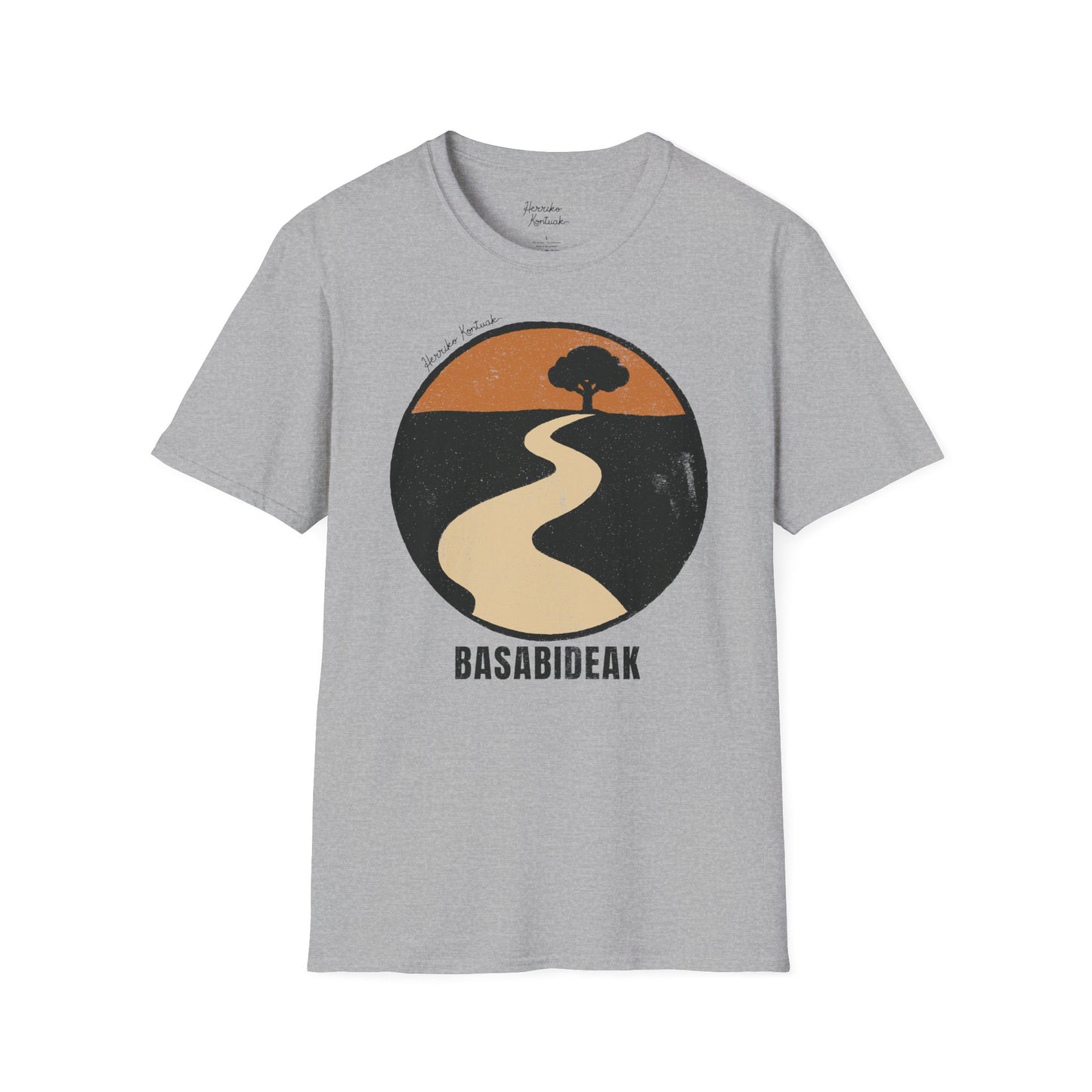 Basabideak - Unisex kamiseta