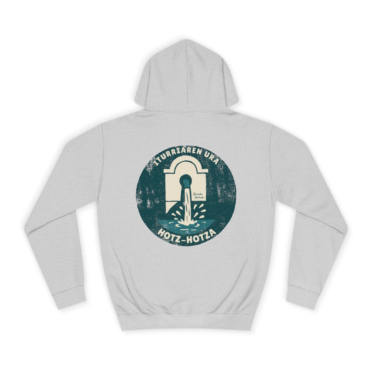 Iturriaren ura hotz-hotza - Unisex Txanodun Sudadera