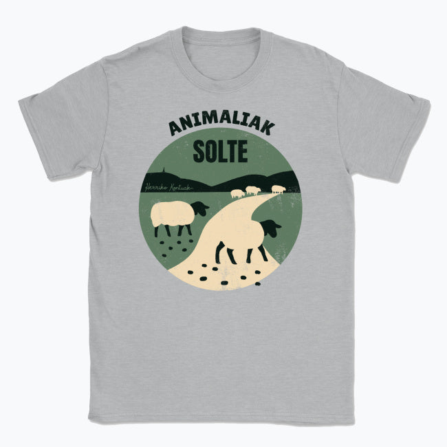 Animaliak Solte - Unisex Kamiseta