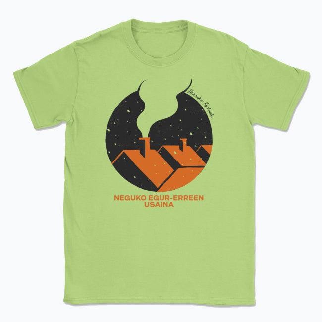 Neguko egur-erreen usaina - Unisex Kamiseta