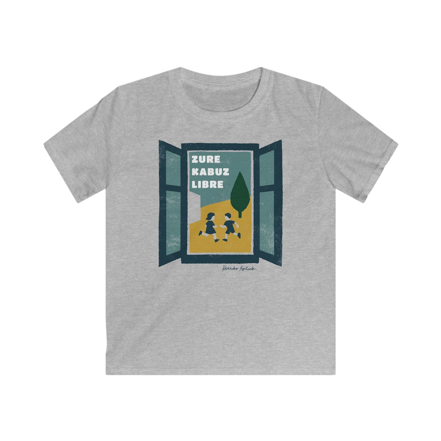 👦🏻👧🏻 Haurrentzako kamiseta - Zure Kabuz Libre