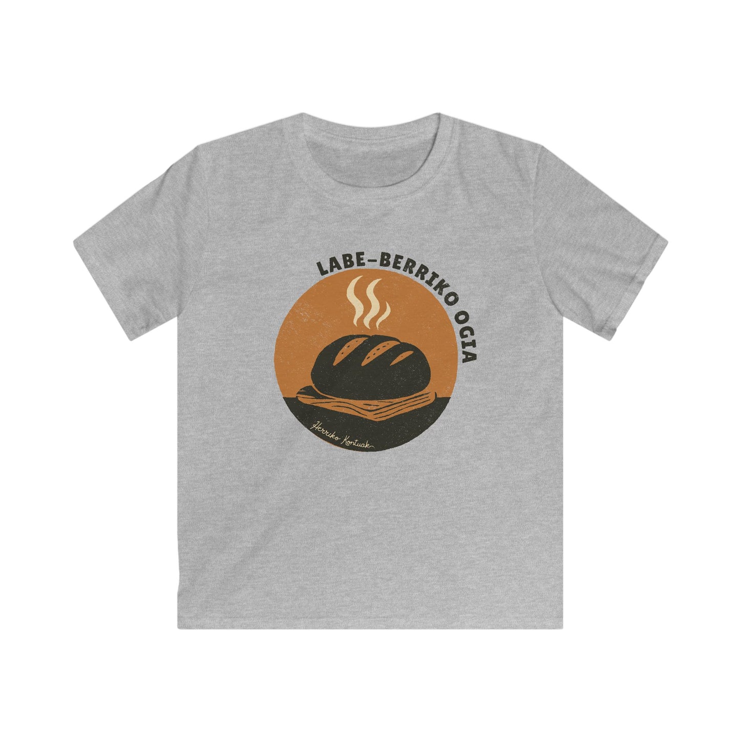 👦🏻👧🏻 Haurrentzako Kamiseta - Labe-berriko ogia