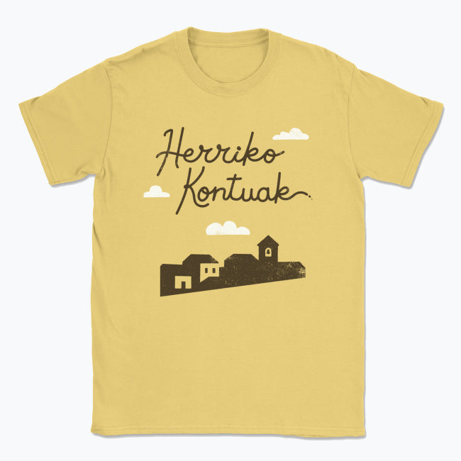 Herriko Kontuak - Unisex Kamiseta