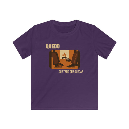 👦🏻👧🏻 Camisola Infantil - Quedo que teño que quedar