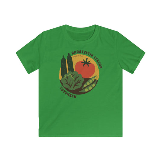 👦🏻👧🏻 Haurrentzako Kamisetaa - Baratzetik Etxera, zuzenean