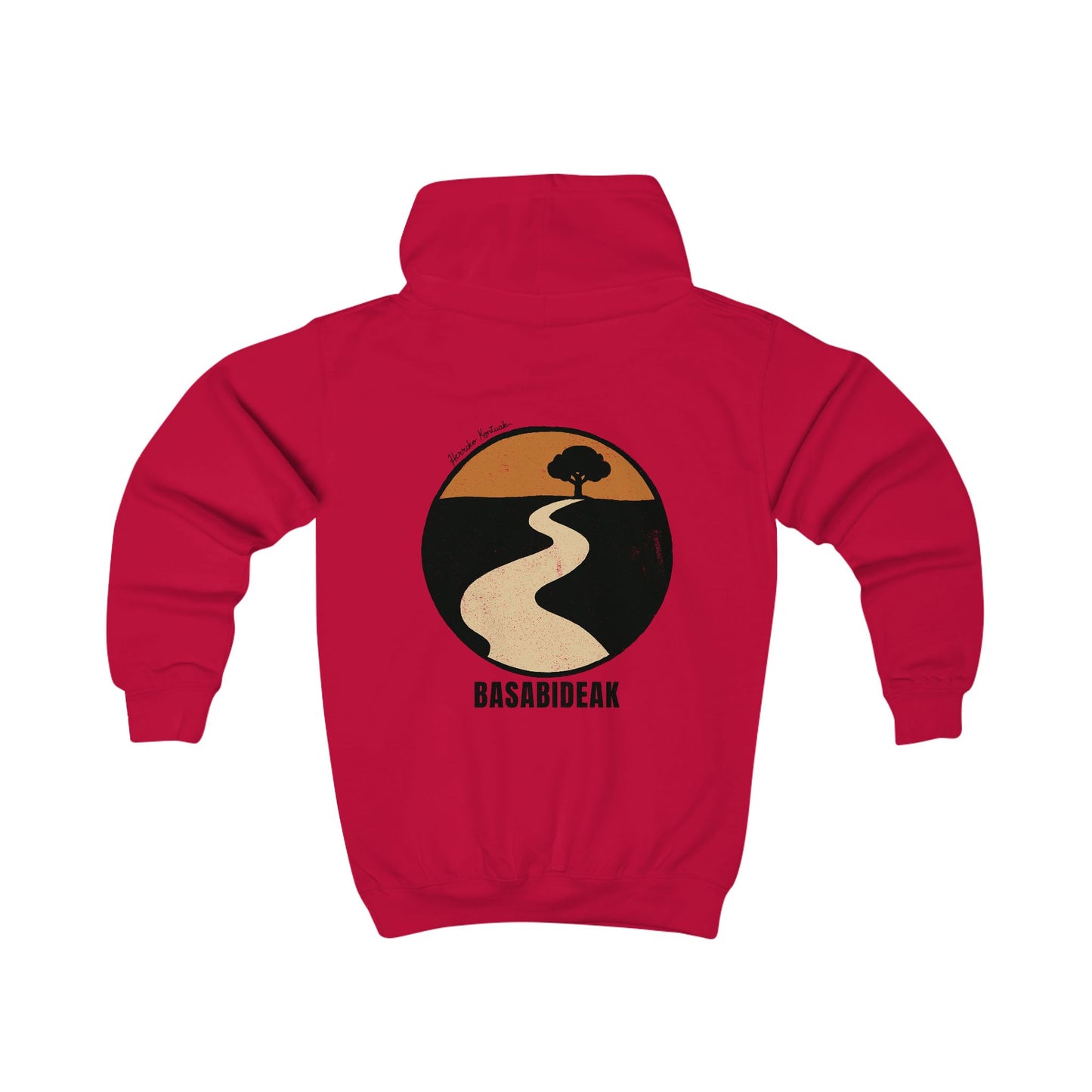 👦🏻👧🏻 Haurrentzako txanodun sudadera - Basabideak