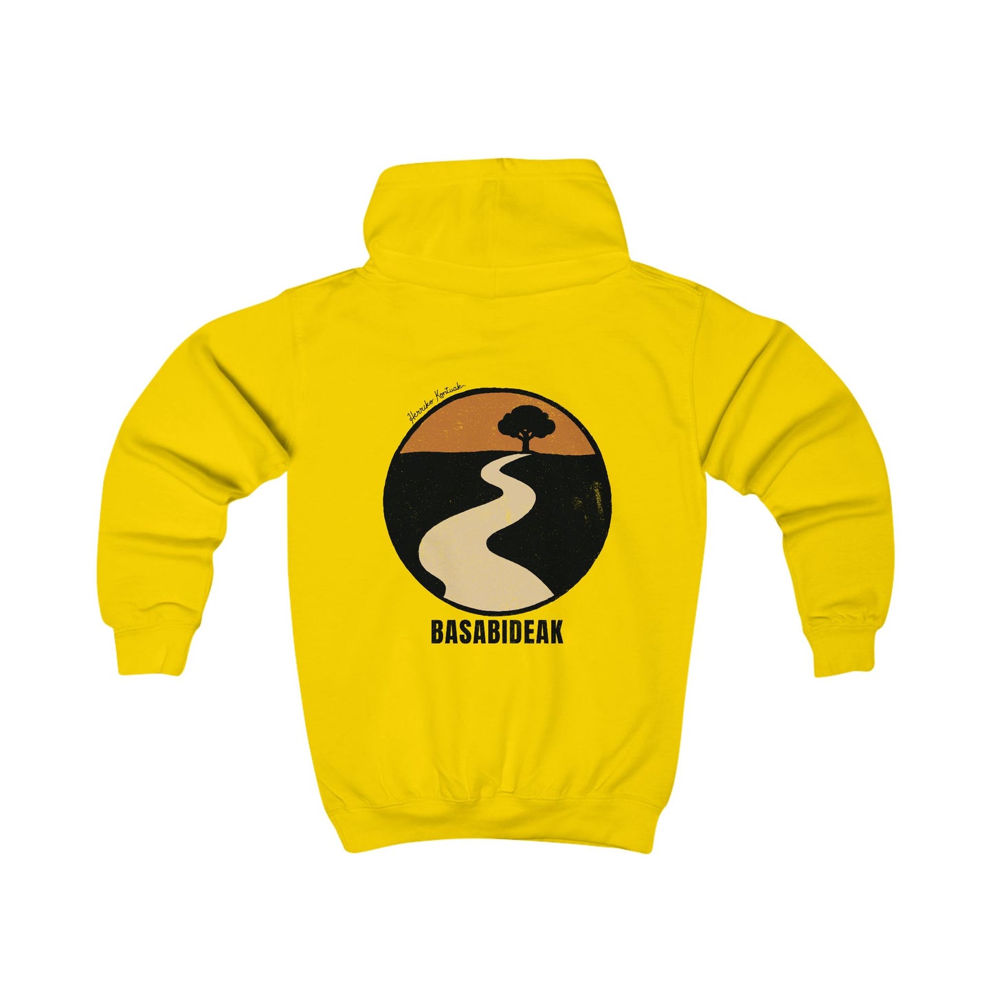 👦🏻👧🏻 Haurrentzako txanodun sudadera - Basabideak