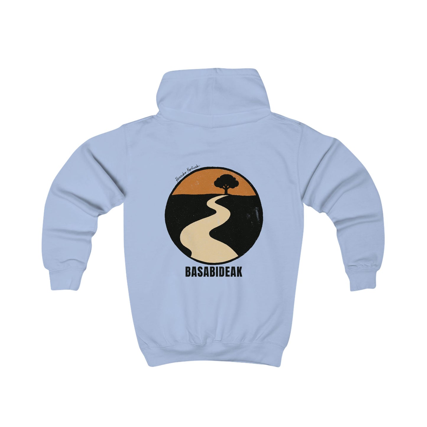 👦🏻👧🏻 Haurrentzako txanodun sudadera - Basabideak