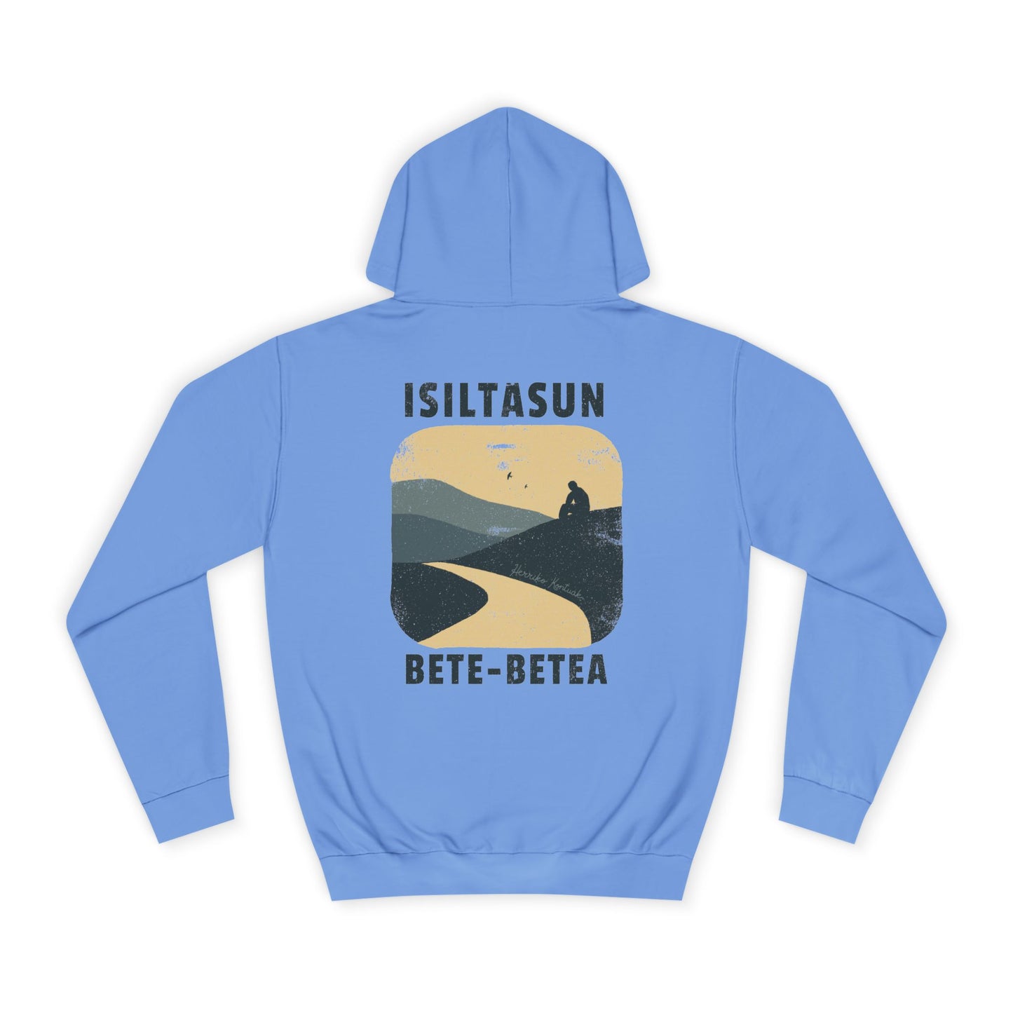 Isiltasun bete-betea - Unisex Txanodun Sudadera