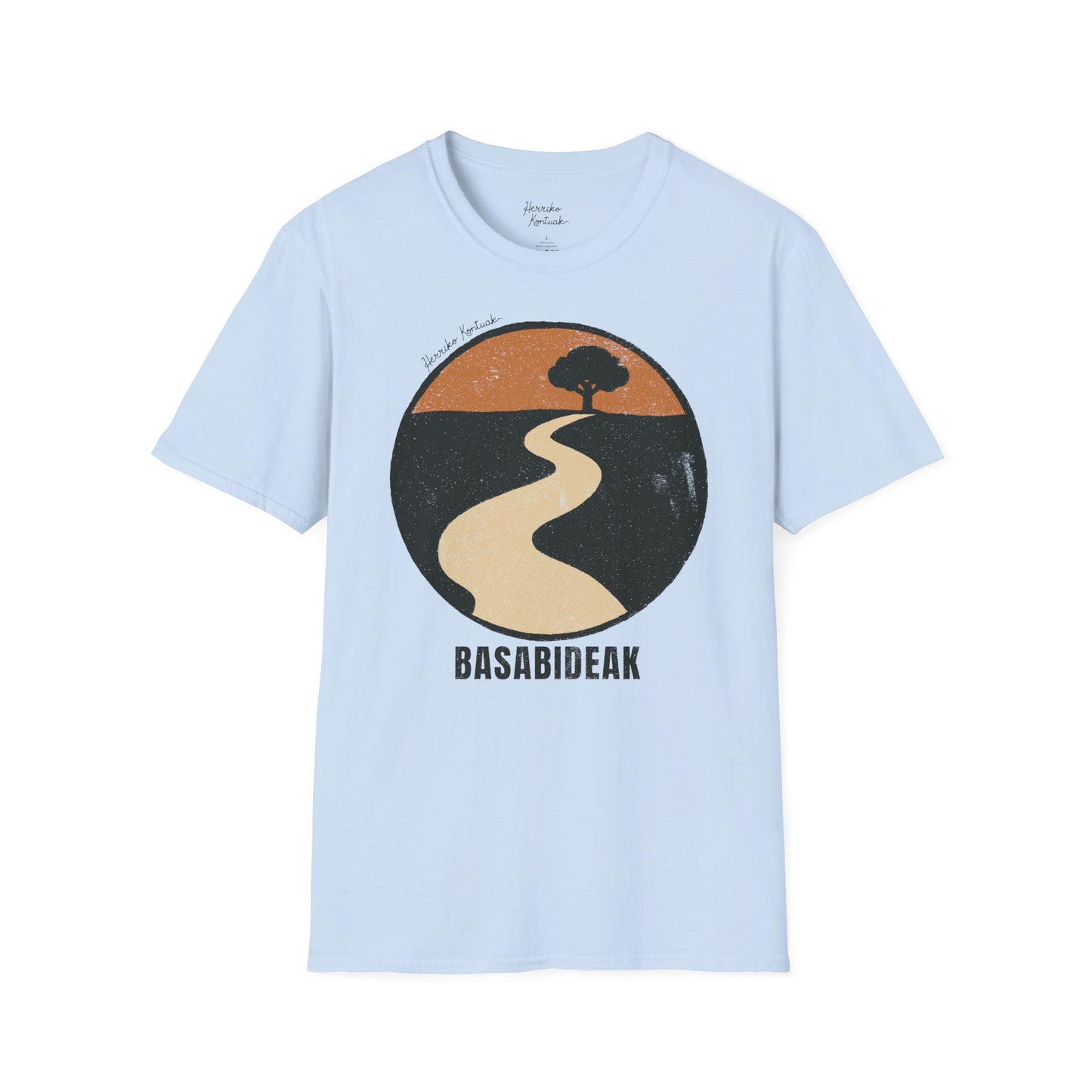 Basabideak - Unisex kamiseta