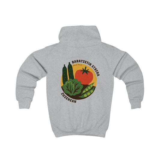 👦🏻👧🏻 Haurrentzako txanodun sudadera - Baratzetik Etxera, zuzenean