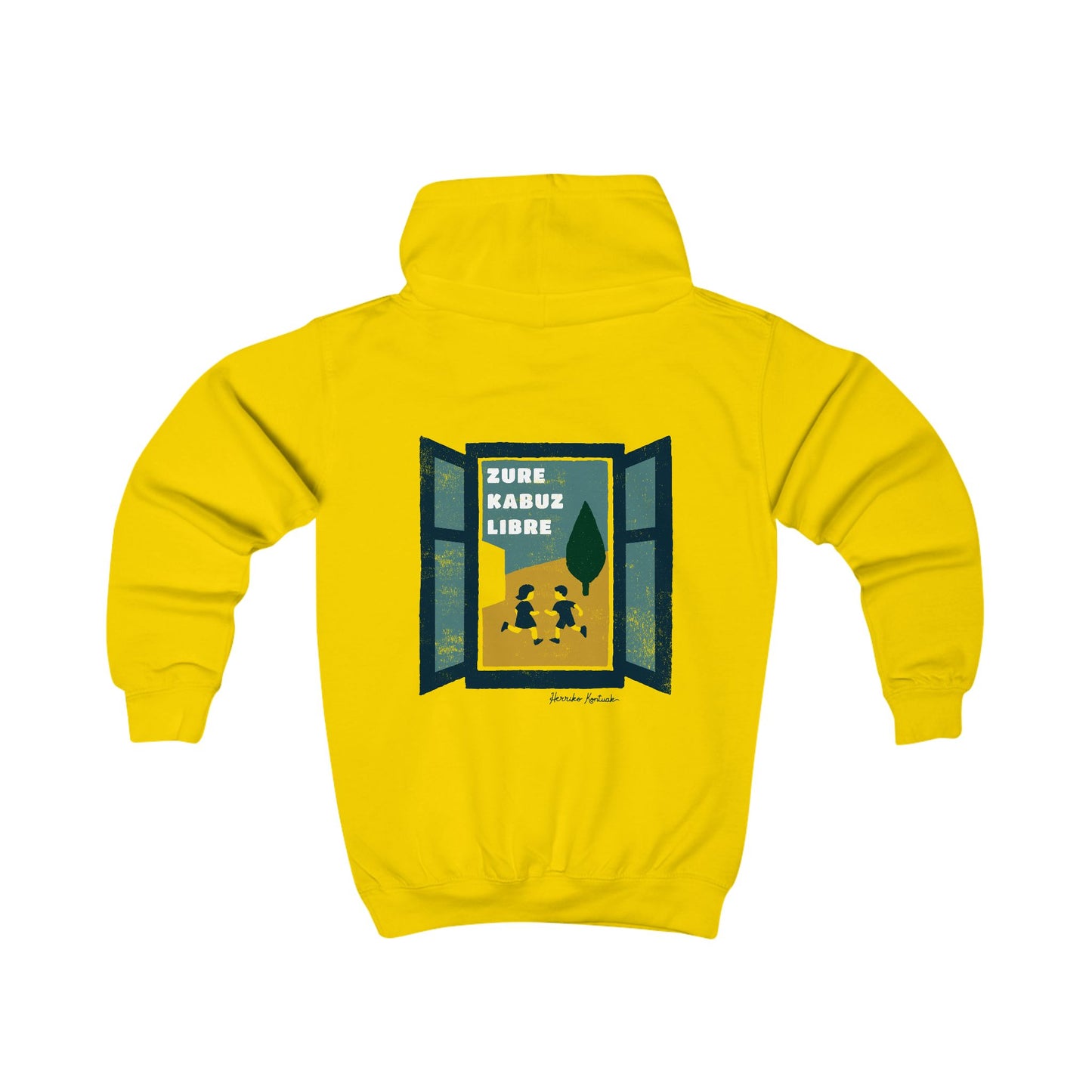 👦🏻👧🏻 Haurrentzako txanodun sudadera - Zure Kabuz Libre