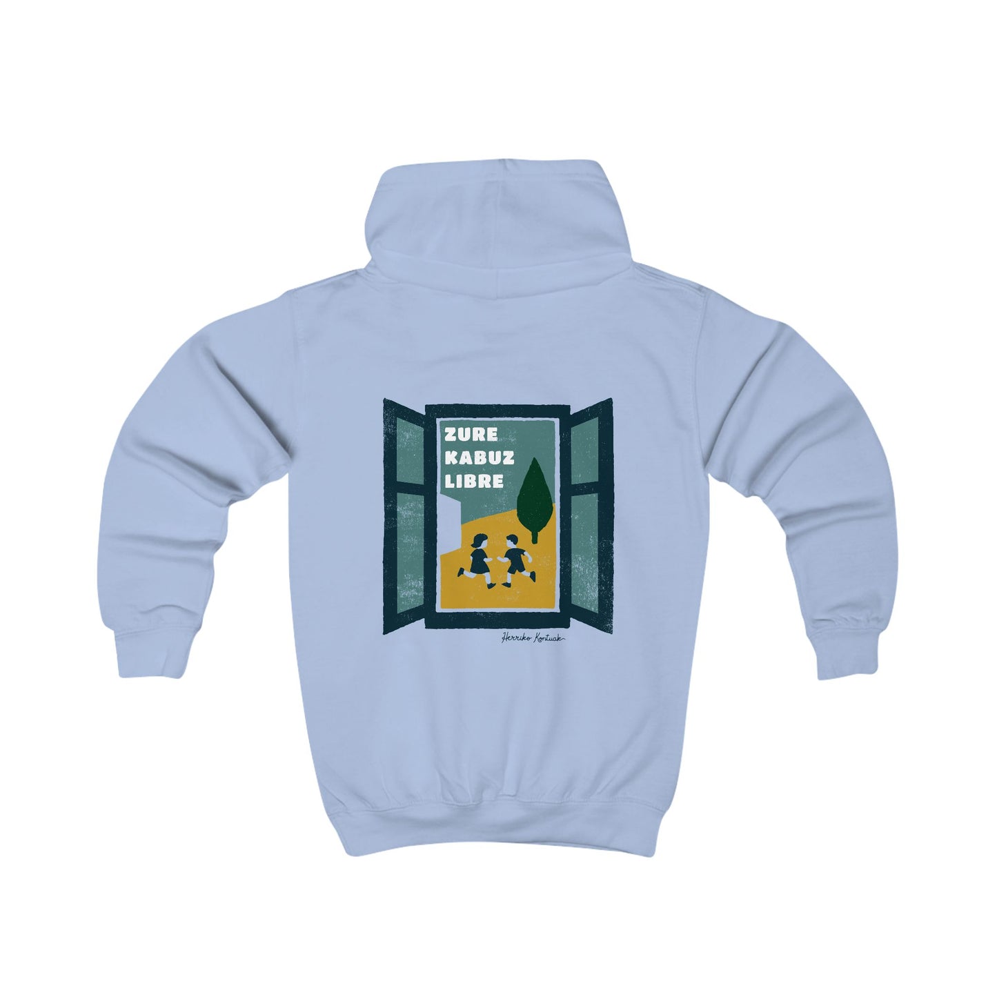 👦🏻👧🏻 Haurrentzako txanodun sudadera - Zure Kabuz Libre