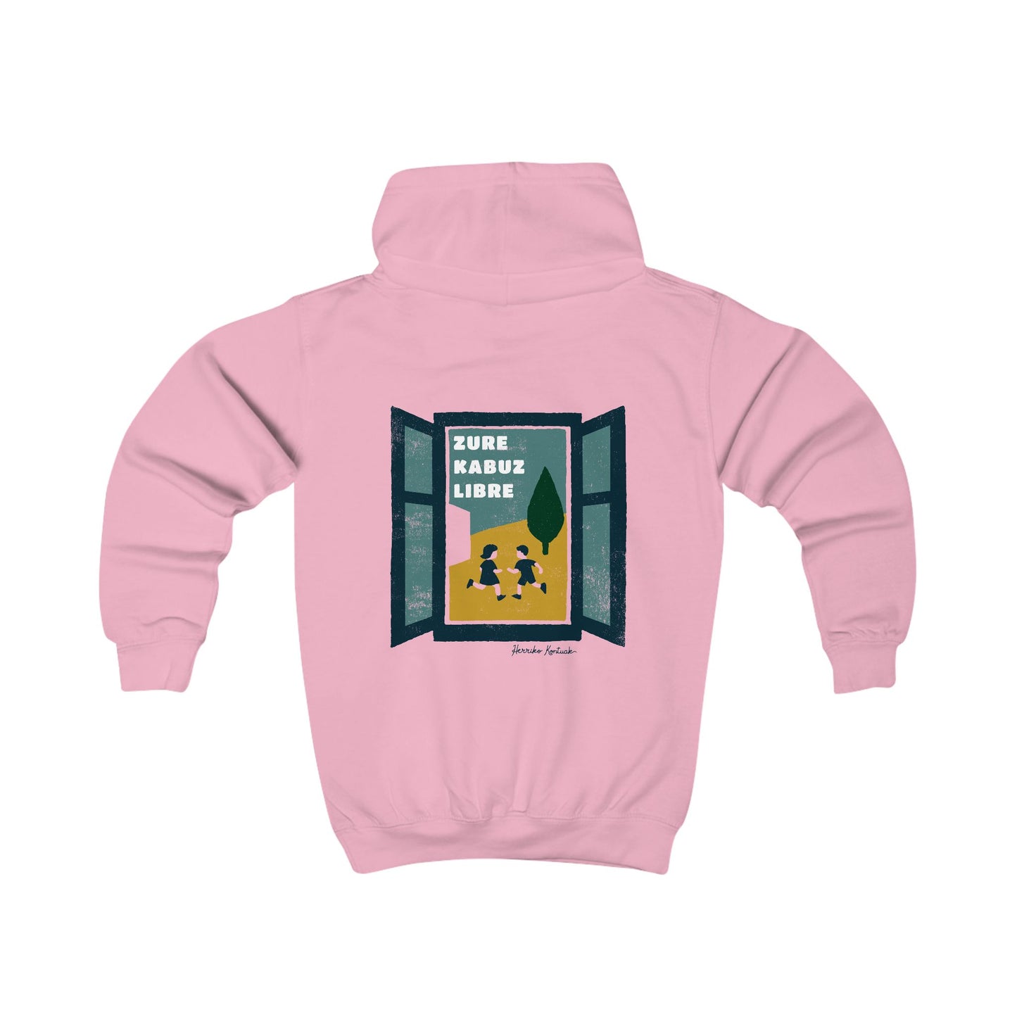 👦🏻👧🏻 Haurrentzako txanodun sudadera - Zure Kabuz Libre