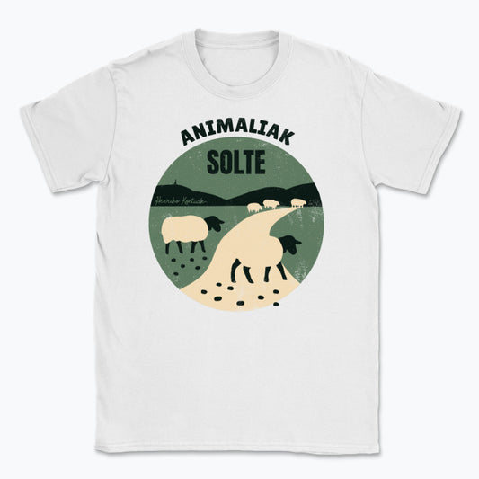 Animaliak Solte - Unisex Kamiseta