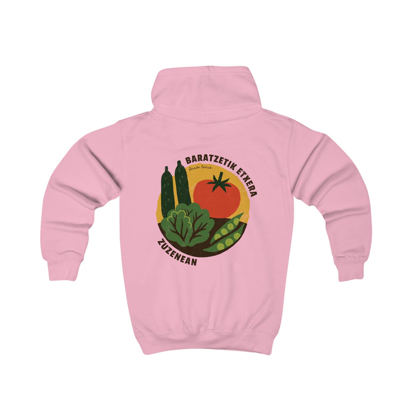 👦🏻👧🏻 Haurrentzako txanodun sudadera - Baratzetik Etxera, zuzenean