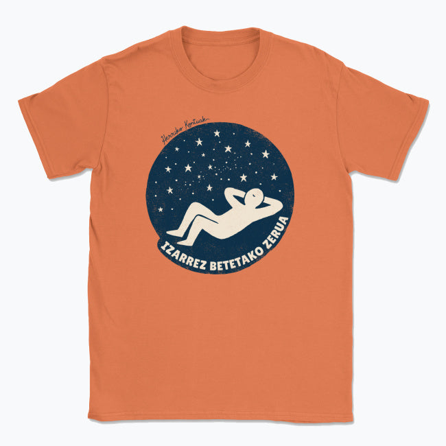 Izarrez betetako zerua - Unisex Kamiseta