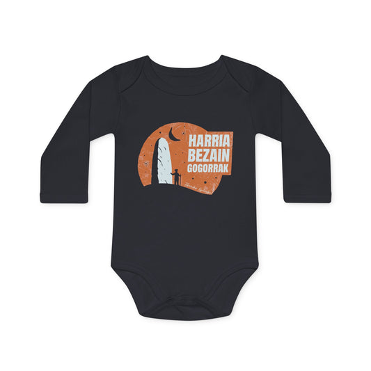👶Haurtxoaren manga luzeko body - Harria Bezain Gogorrak